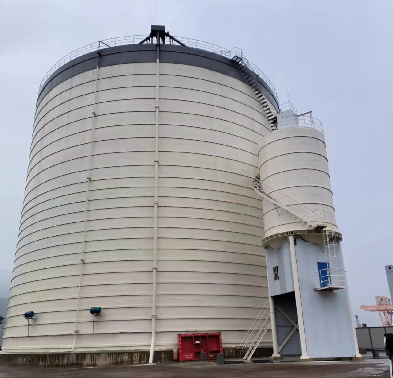 广西10万吨水泥钢板库