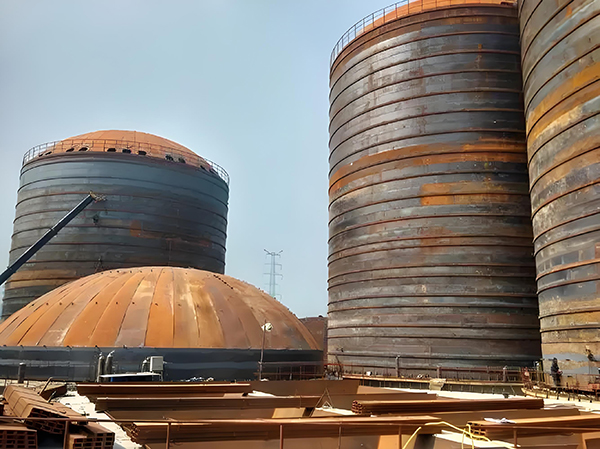 广西焦粉钢板仓